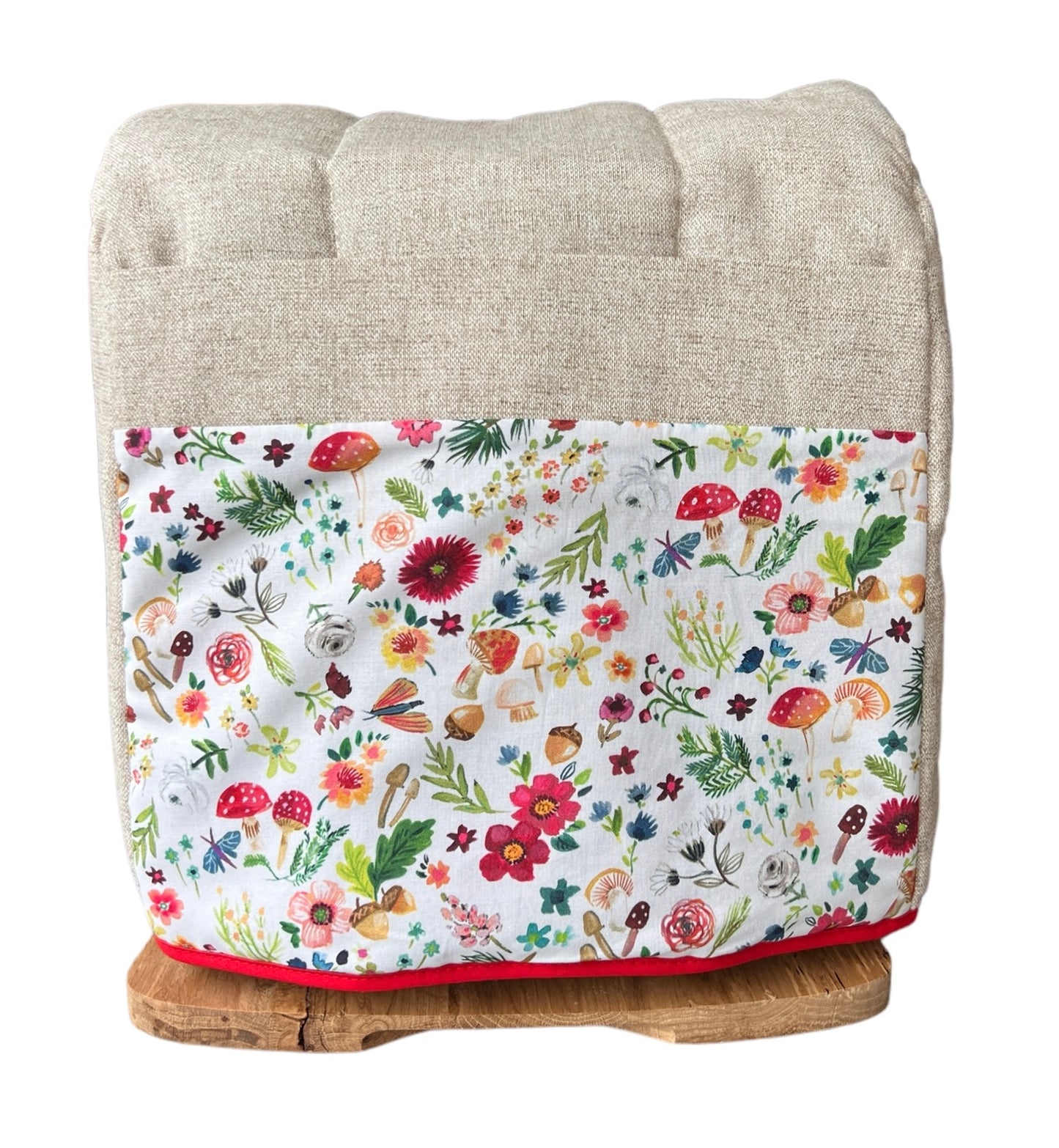 Funda lona beige avellanas