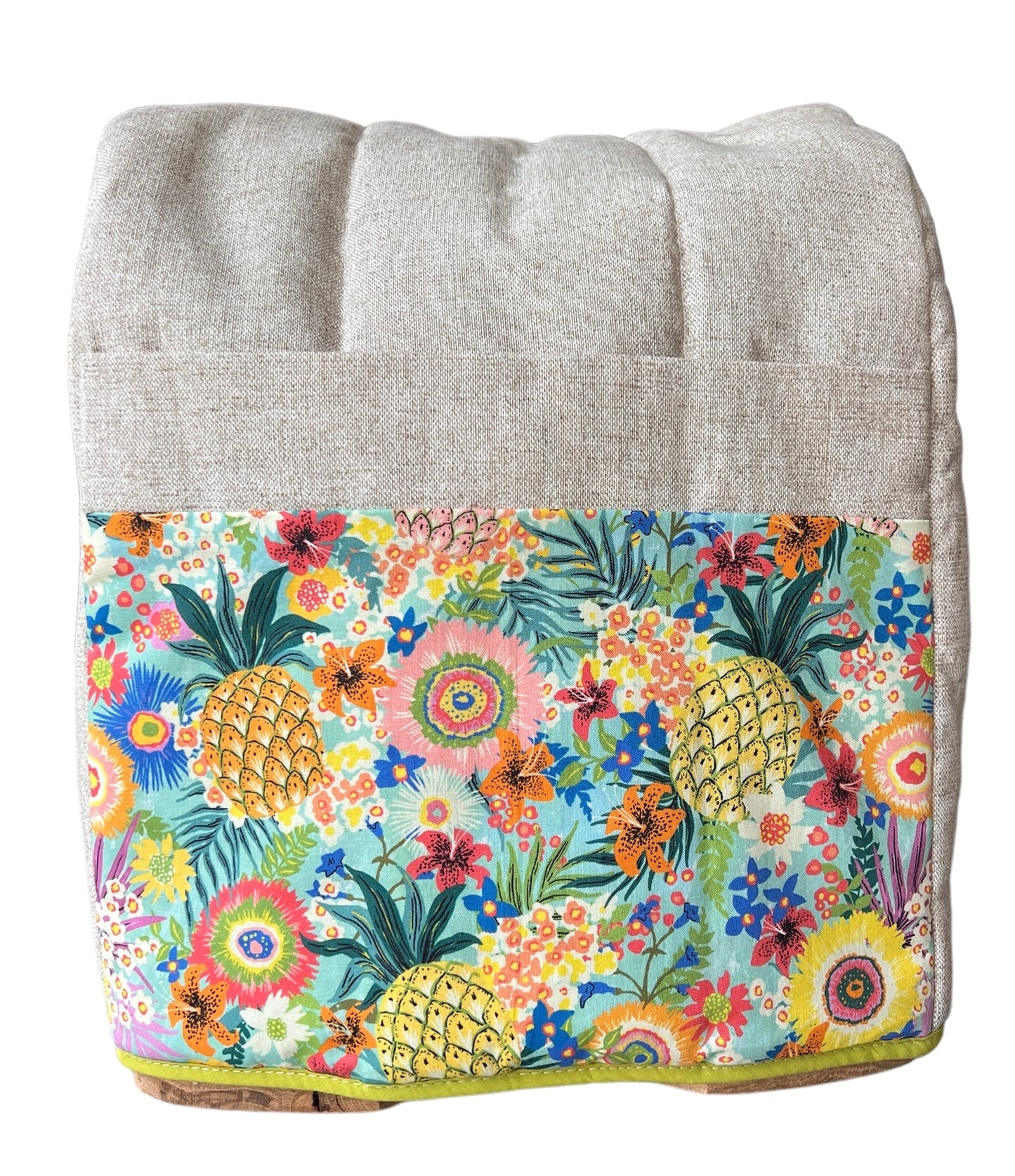 Funda beige tropical