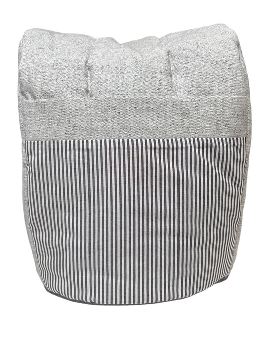 Funda gris lineas