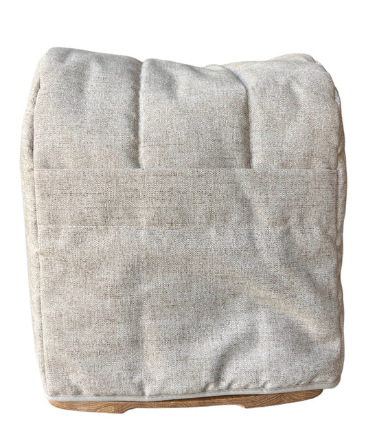 Funda lona beige lisa
